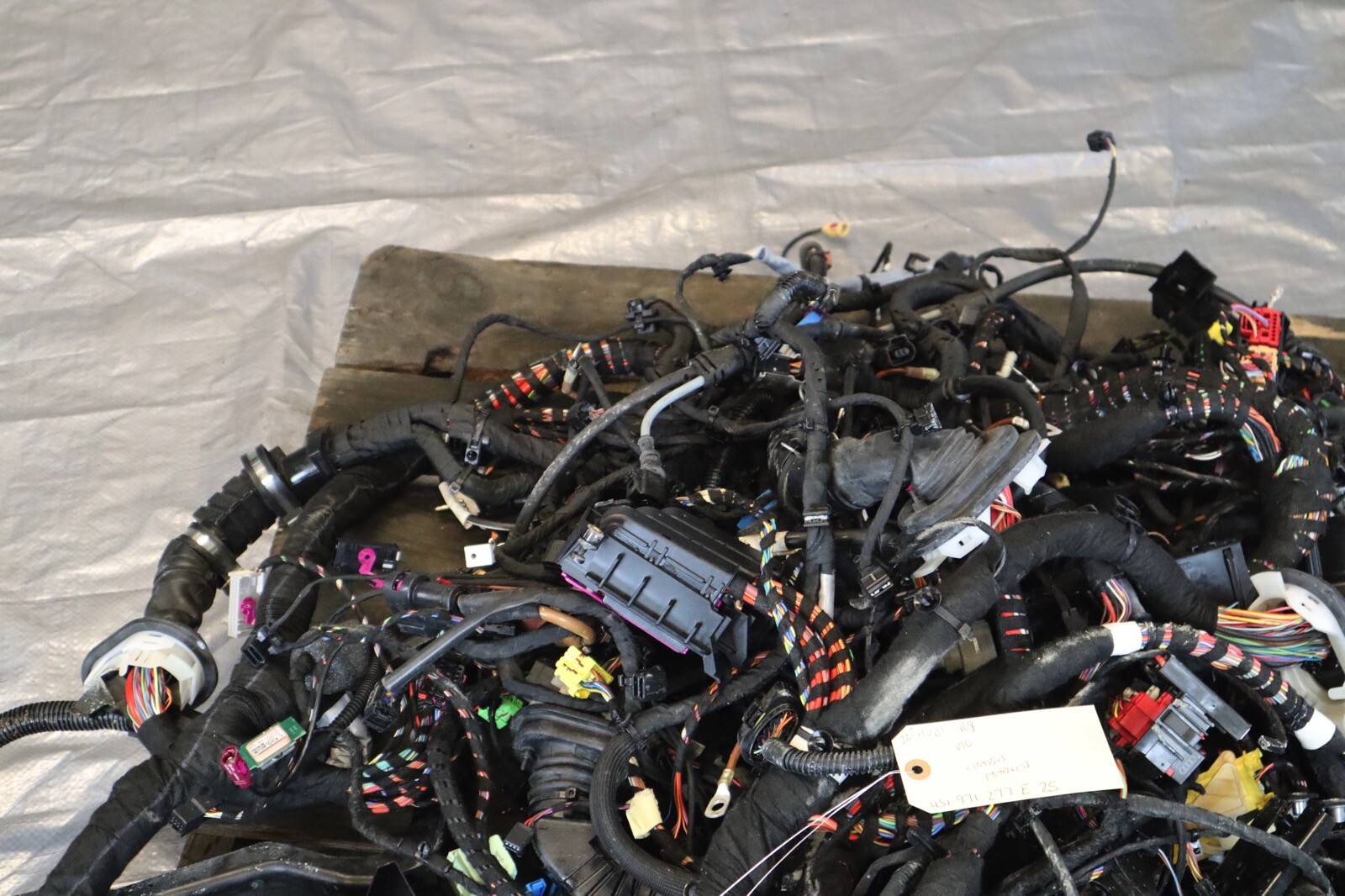 2022 2023 AUDI R8 V10 5.2L AWD OEM CHASSIS FLOOR WIRING HARNESS 4S1971277E25