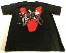 U2 Vertigo Chaz Bono Adam Clayton The Edge 2005 Tour Black Murina T-Shirt M