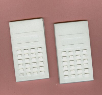 Calculator plaster of Paris painting project. Set of 6!