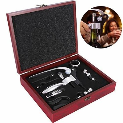 Wine Opener Set Rabbit Corkscrew Red Wine Bottle Opener Wine Decanter Pourer 6952544730896 Ebay
