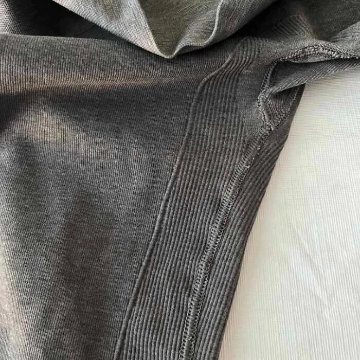 Blanqi Maternity Small Gray Compression Leggings Nylon Athletic - Image 4 of 4