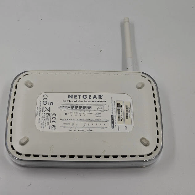 Netgear WGR614 Wireless-G 54 Router - Aktiv, Box Enthält - Bild 4 von 4