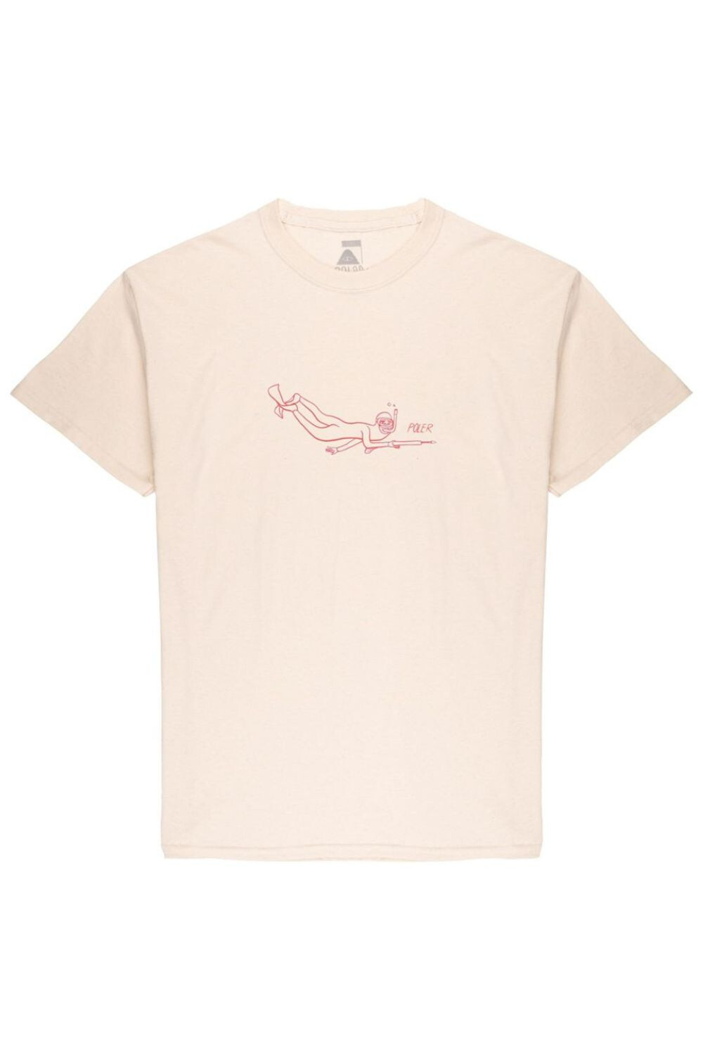 Футболка Herren Poler Scuba Steve Baumwolle цвета экрю M