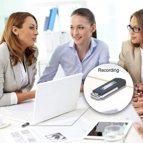 16GB/32GB Mini Voice Activated Digital Sound Audio Recorder USB Disk Flash Drive - Picture 8 of 15