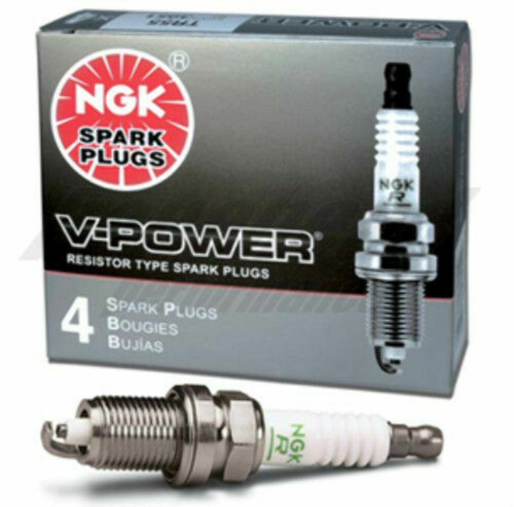 NGK Copper V-Power Spark Plugs 1990-1993 Mazda Miata 1.6L Set of 4 Stock Heat