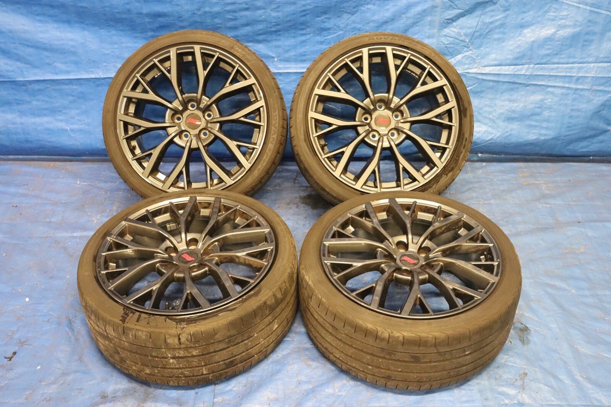 【ふりーだむ軍曹 】SUBARU WRX STI gvb 純正ホイール ② 2018 SUBARU IMPREZA WRX STI SEDAN OEM WHEEL & TIRES 19X8.5 +55