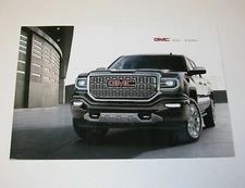 2016 GMC Sierra Factory Original Dealership Full Color Sales Brochure