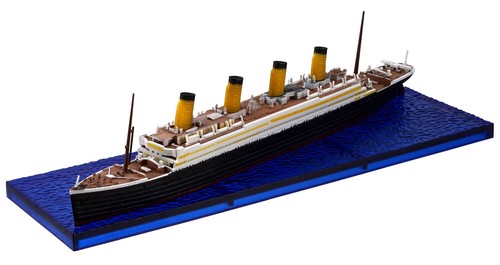 F-Toys Navy Kit Revival Of The TiTanic Vol 3 Olympic Britannic Ocean Liner Model - Picture 10 of 14