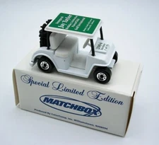 "MATCHBOX” GOLF CART *JAY TAYLOR INVITATIONAL* 2004 CCI PROMOTIONAL MINT BOXED