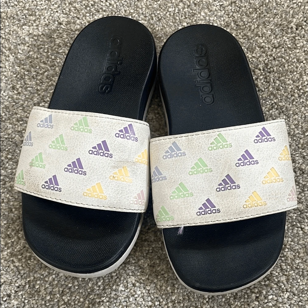 Sandali da scivolo Adidas per bambini Multicolore