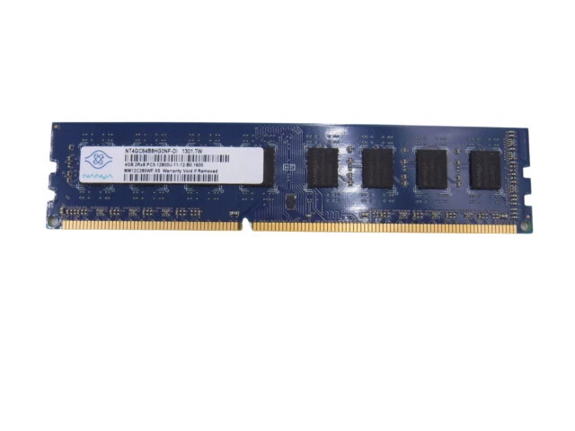Nanya DIMM DDR3 SDRAM 4 GB Capacity per Module Computer RAM 1 Modules