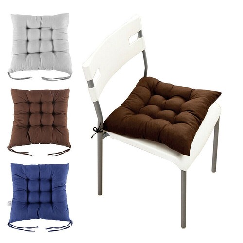 Tie On Seat Pads Dining Patio Home Kitchen Office Chair Cushions - Picture 2 of 24