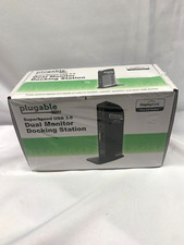 Plugable UD-3900 Super Speed USB 3.0 Dual Monitor Docking Station New