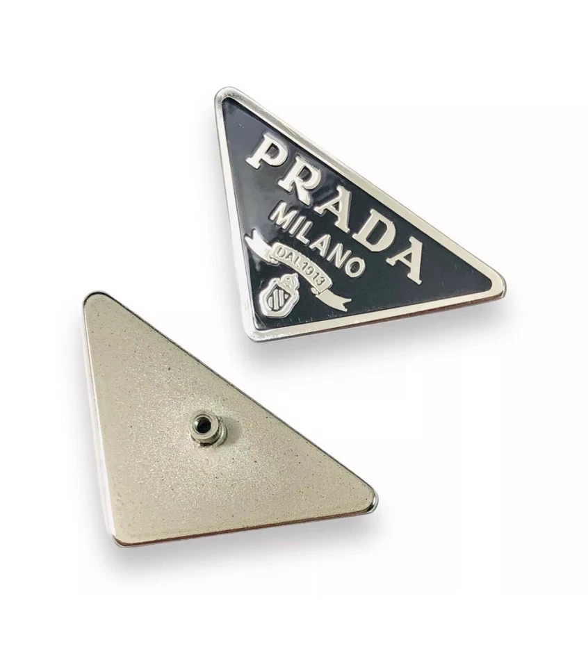 Gafas PRADA PR 07ZV 08ZV 09ZV 10ZV negras/plateadas logotipo lateral de repuesto Foto 2 de 4