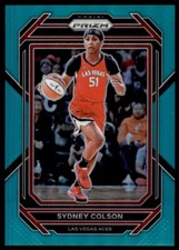 2023-24 Panini Prizm WNBA Teal #97 Sydney Colson 26/49 Las Vegas Aces