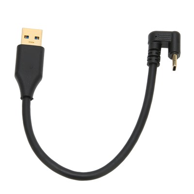 USB Cable 5Gbps USB 3.0A Male AMC To TypeC U Type Elbow ABS Data Cable For C New