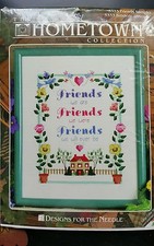 Designs for the Needle - Friends Sampler Cross Stitch Kit Sealed No. 5333