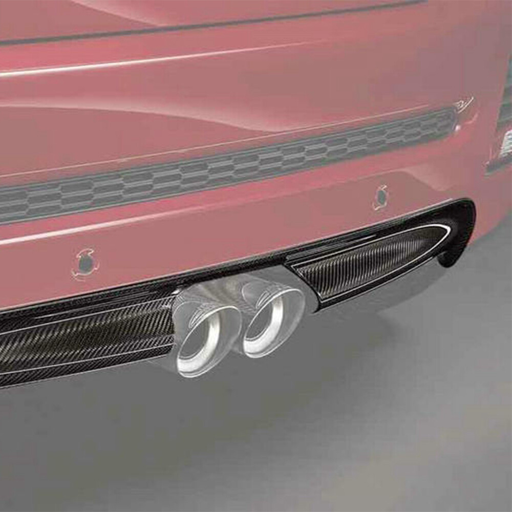 For Mini R56 Jcw Oe Rear Diffuser (Cooper S Jcw Rear Bumper Only) Fiber ...