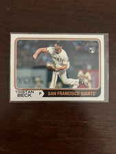 TRISTEN BECK 2023 HERITAGE TOPPS ROOKIE RC BASEBALL FREE SHIPPING