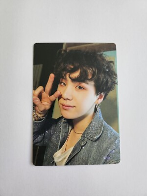 Official BTS Suga Army Bomb Photocard. 2 piece set (Mots SE & Ver