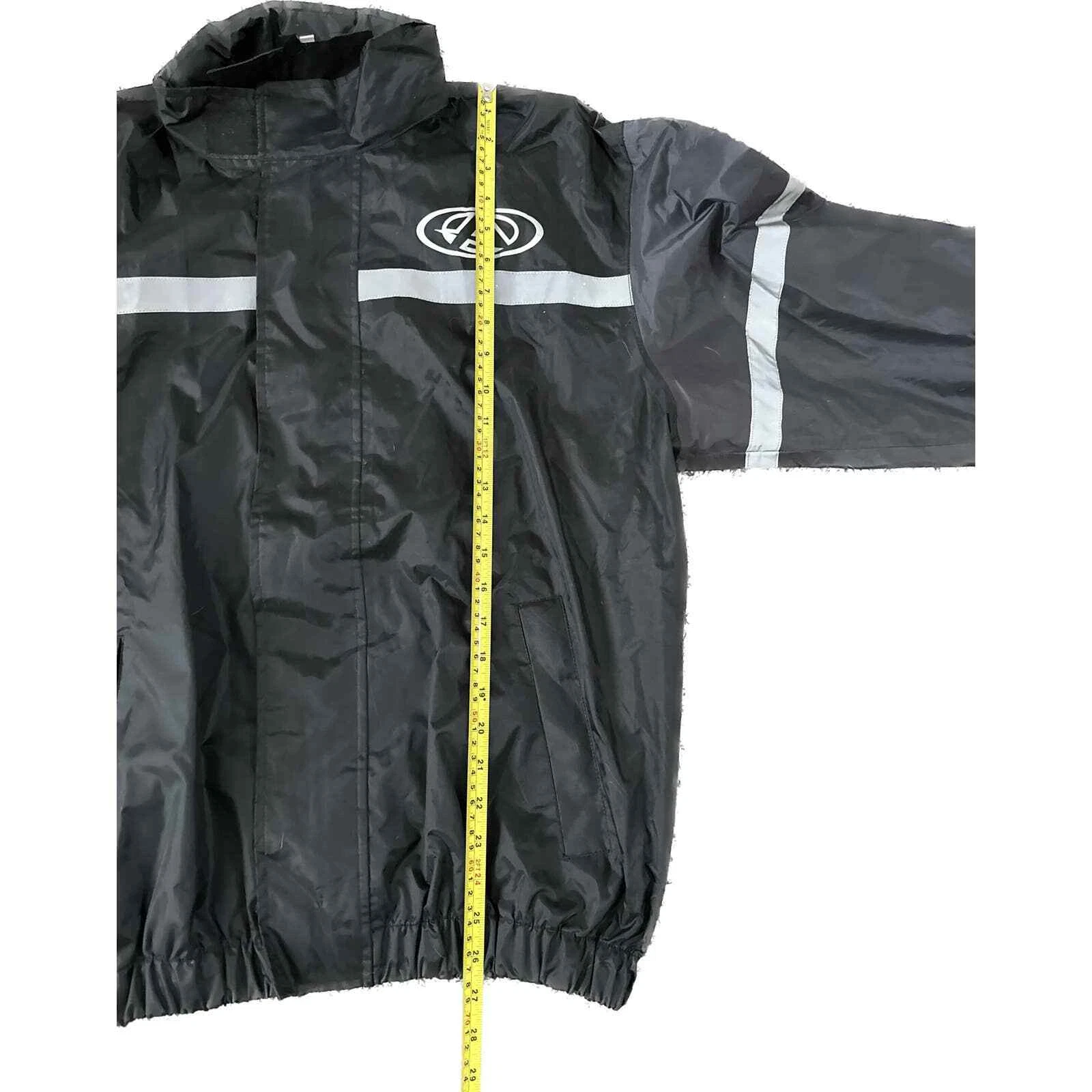 AGV Sport Motorcycle Biker Racing Nylon full Zip Jacket Large image 8