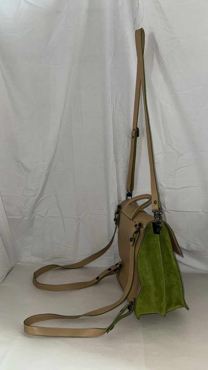 $1500 ITALY ❤️ MARIA CARDELLI Leather Beige Leather 