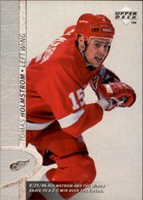 1996-97 Upper Deck #255 Tomas Holmstrom RC - NM-MT