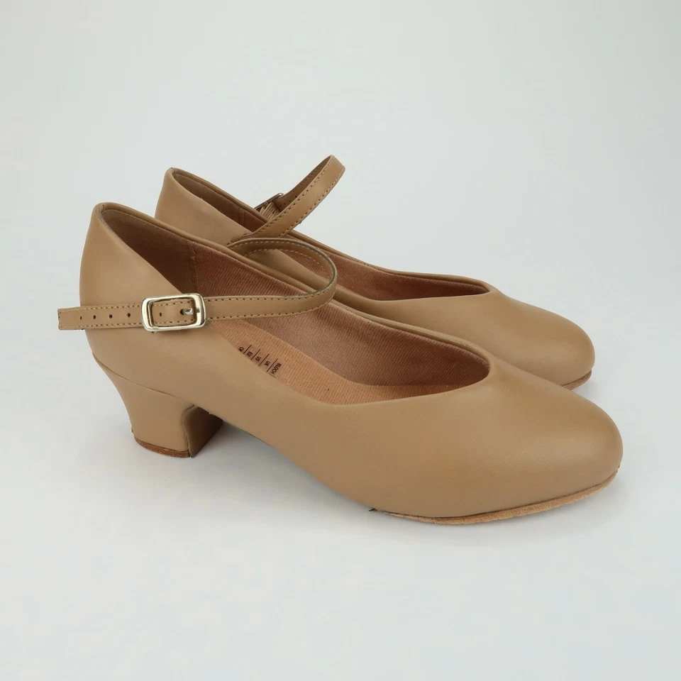 Zapatos de baile BLOCH Broadway Lo bronceados para mujer talla US 4 EUR 33 Foto 4 de 4