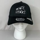 Chicago White Sox Mlb New Era 2023 Clubhouse 9Forty Black Stretch-Snap Back Hat