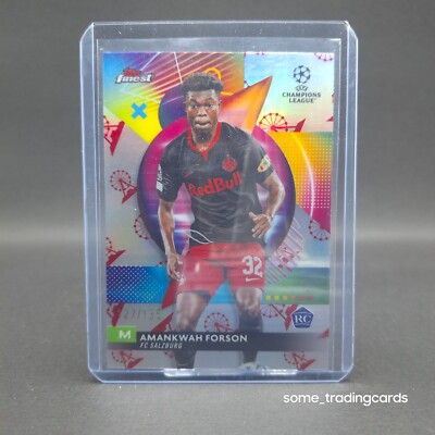 Topps Finest UCL 2023/24 Amankwah Forson FC Salzburg Ferris Wheel   /135