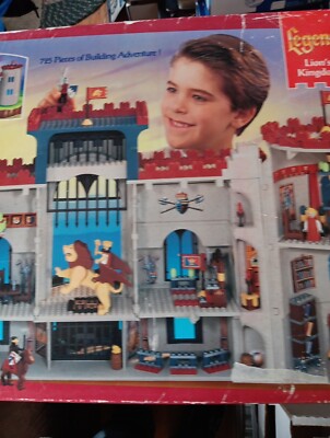 Mega Bloks - Legend Lion's Kingdom Set #9601 Box Instructions