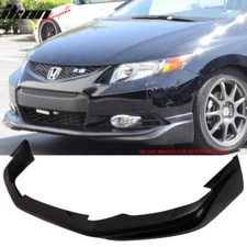 Fits 12-13 Civic Coupe MD Front Lip Painted #NH731P Crystal Black Pearl