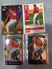 Tony Santillan Reds 2022 Panini Chronicles Rookie’s Crusade checked Prizm+base+2