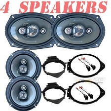 500W Front 6x9"  300W Rear 6.5" Speaker Upgrade kit for 2014-2023 Silverado