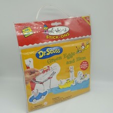 2001 Colorforms Stick-Ons Dr. Seuss Green Eggs and Ham University Games