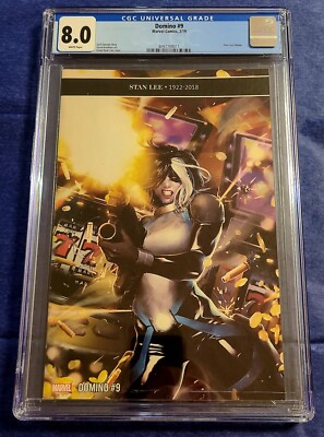 Domino #9 (Marvel Comics February 2019) CGC 8.0 Stan Lee Tribute 