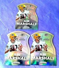 2015 PRIZM AARON RODGERS SILVER MT NO SCRATCHES HIGH GRADE 3CT AIR MARSHALS AM1
