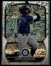 2023 Bowman Chrome #BCP-185 Edryn Rodriguez Prospects Speckle Refractor #/299