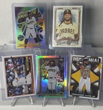 Fernando Tatis Jr Lot Topps Chrome Refractor Inserts Padres