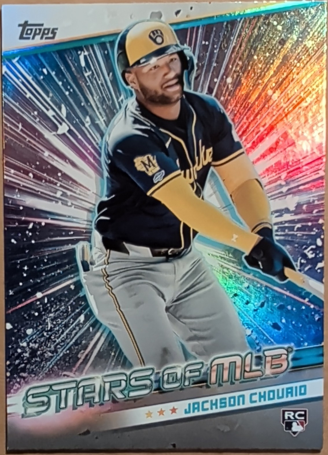 Topps 2024 Update Stars of MLB Jackson Chourio Rookie #SMLB-84 Brewers
