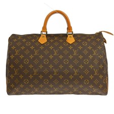 Deal03 LOUIS VUITTON MONOGRAM SPEEDY 40 DUFFLE HANDBAG M41522 VI871 BQ00233