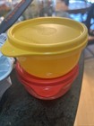 Tupperware Ideal Bowls Set Of 2 , Ladle, Strainer  New Lot Of 4 Items — photo 2