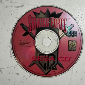 Shining Force CD (Sega CD, 1994) Classic Tactical Role Playing Video Game