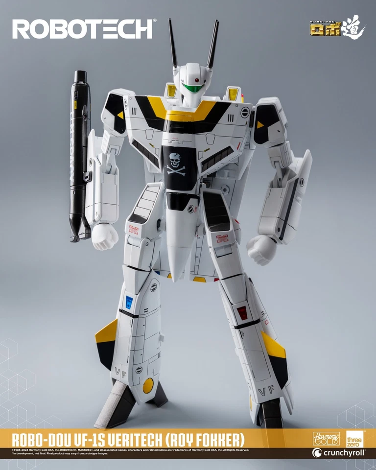 Threezero ROBO-DOU Robotech VF-1S Veritech (Roy Fokker) 1/72 - Imagen 4 de 4