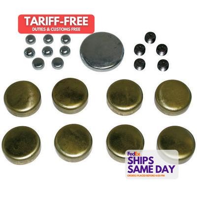 Proform 66552, Brass Freeze Plug Kit Chevy 396-454 High Performance & Racing Par