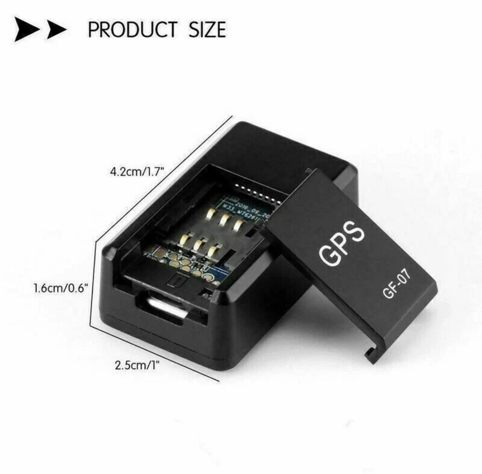 Magnetic Mini GF07 GPS Real Time Car Locator Tracker GSM/GPRS Tracking Device US - Image 4 of 4