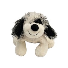 Webkinz Black  White Cheeky Dog Plush Ganz HM192 Stuffed Animal NO Code 8"
