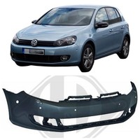 StoßStange Vorne Limousine Und Cabrio FüR Golf 6 2008-2012 Grundiert SRA 6X PDC