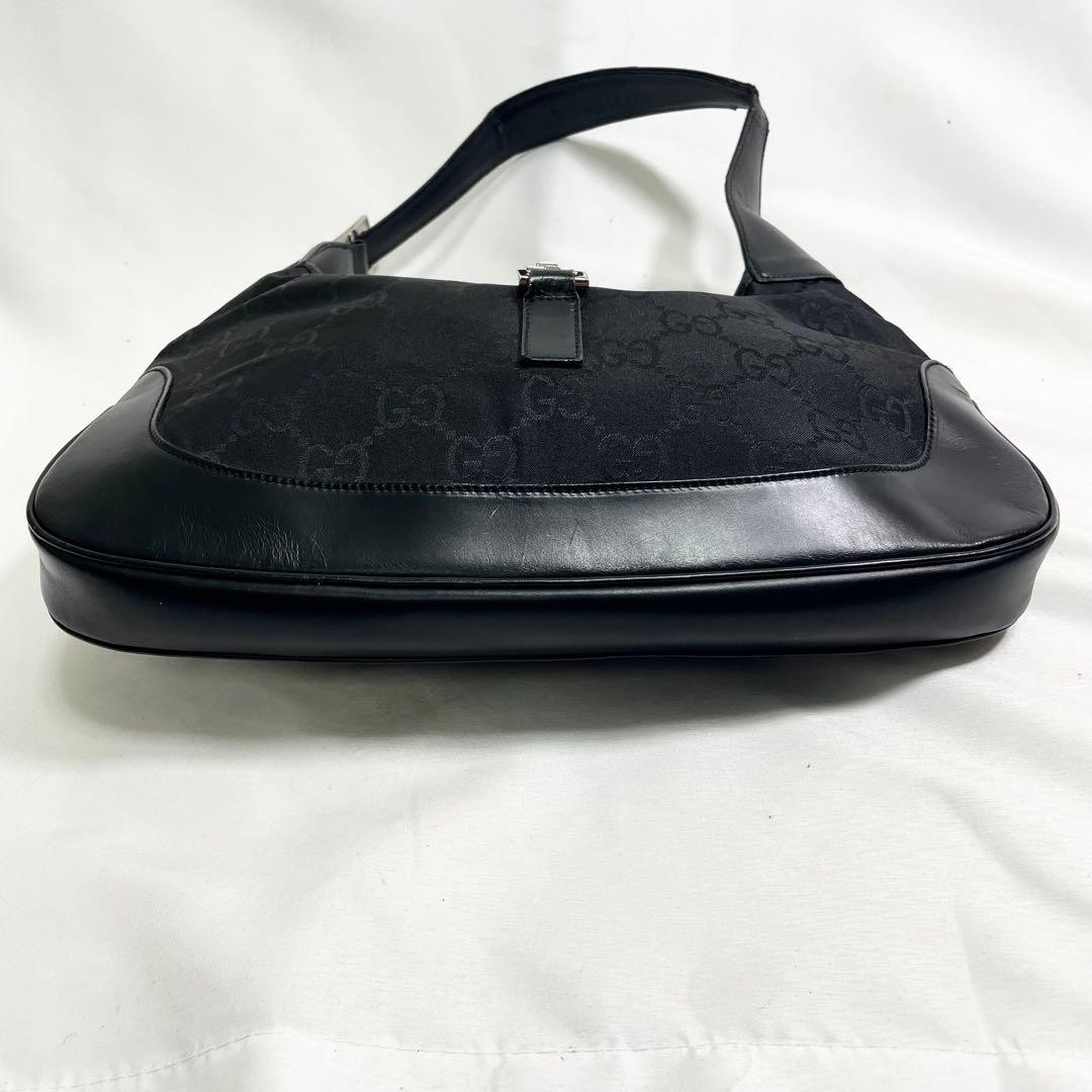 Authentic Gucci One Shoulder GG Pattern Jackie Ca… - image 5