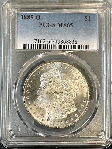 1885-O Morgan Silver Dollar - PCGS MS 65-Proof-Like Detail!
